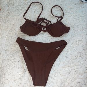 Brown Shein Bikini